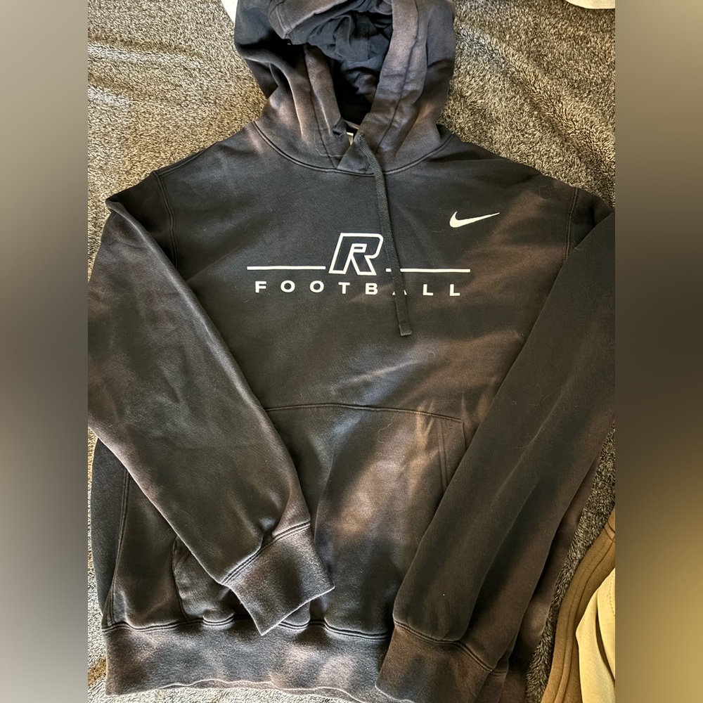 Nike football hoodie bleach design